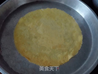 Fresh Vegetable Meat Omelet recipe