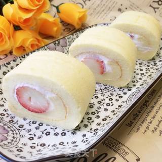 Strawberry Cake Roll recipe