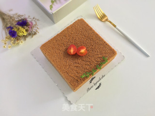 #the 4th Baking Contest and is Love to Eat Festival #8-inch Square Cocoa Chiffon Cake recipe