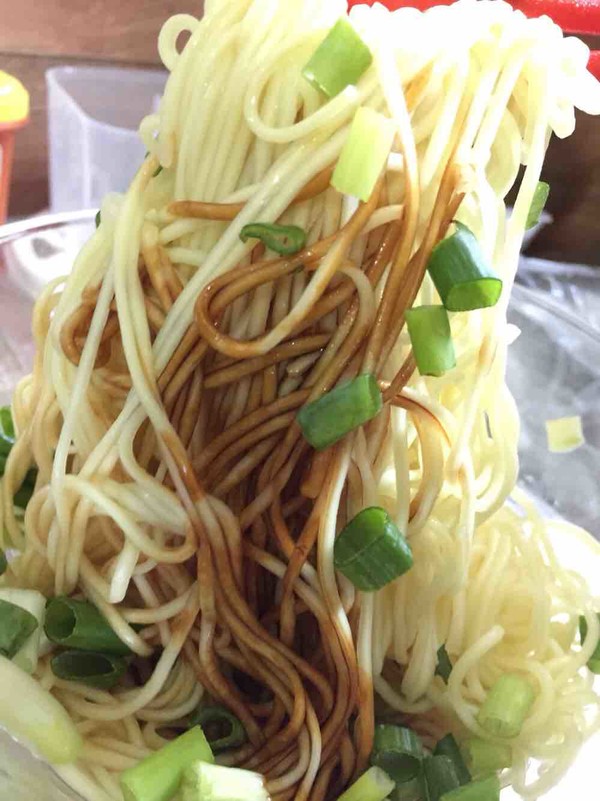 Improved Version of Spring Onion Noodles recipe