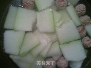 Soup for Grandma-winter Melon Meatball Soup recipe