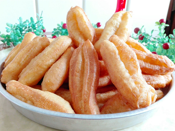 Custard Fried Dough Sticks recipe