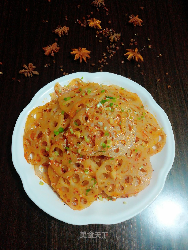 Spicy Lotus Root Slices recipe