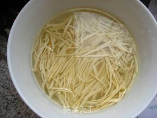 【su Cai】—boiled Dried Shreds recipe