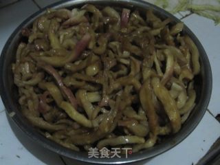 Steamed Radish and Pickles recipe