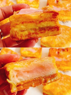 Nutritious Breakfast, A Burst of Hong Kong-style Western Toast recipe