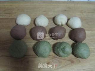 Three-color Bread recipe