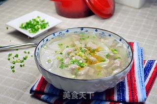 Sour Bamboo Shoot and Meat Soup recipe