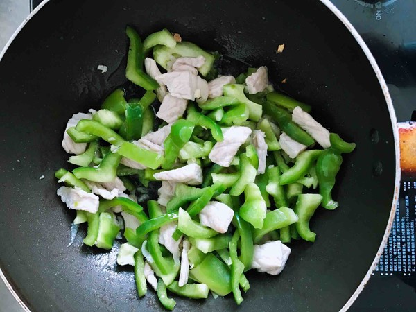 Stir-fried Green Peppers recipe