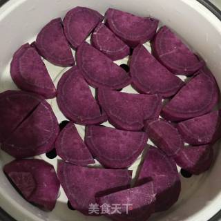 Purple Sweet Potato Glutinous Rice Magnet recipe
