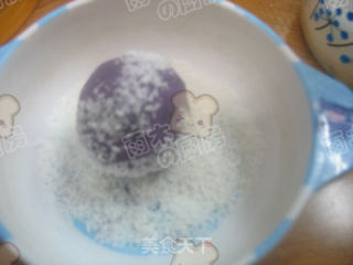 Berry Core Purple Sweet Potato Ball recipe