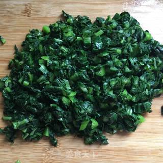 Lettuce Leaves Mixed with Egg Crust recipe