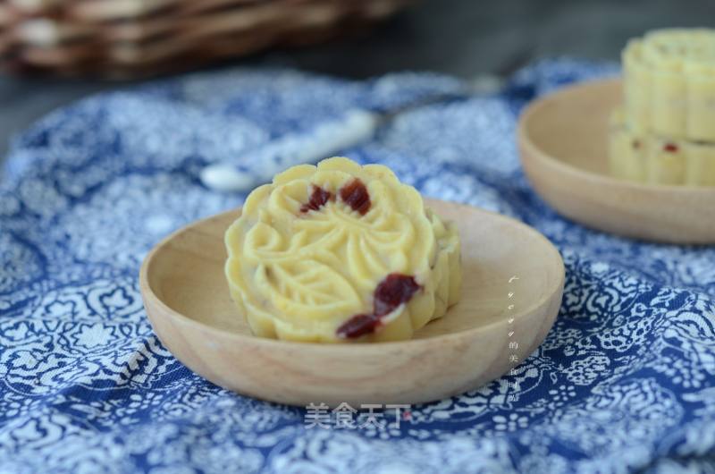 Cranberry Honey Mung Bean Cake recipe