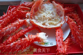 Steamed King Crab recipe