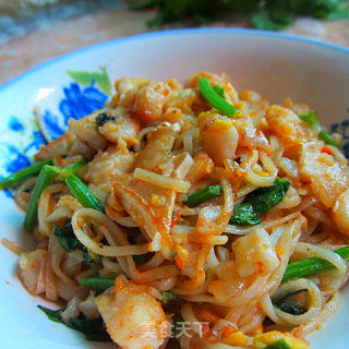 Fried Noodles with Fish Fragrant recipe