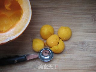 Pumpkin, Peanut and Red Date Soup recipe