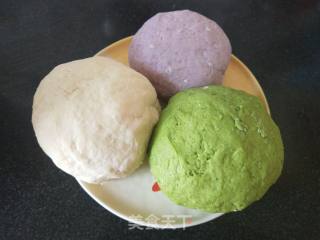 Three-color Dumplings recipe