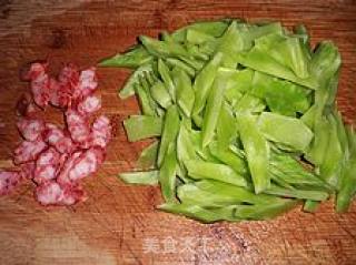 The Nineteenth Nian Cai is Delicious If You Don't Eat It-fried Sausage with Lettuce recipe