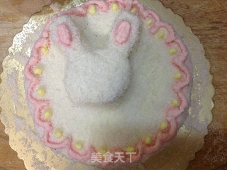 Coconut Cream Bunny Birthday Cake recipe