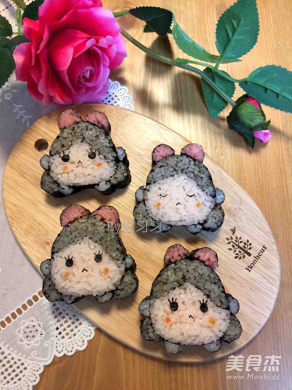 Snow White Sushi recipe