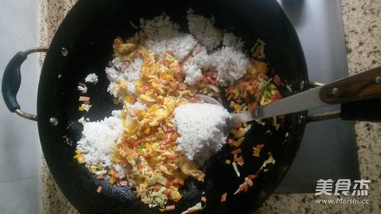 Five Egg Fried Rice recipe