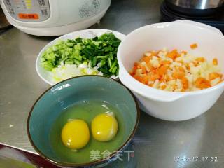 Stir-fried Rice with Leek Sauce recipe