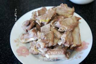 Pork Ribs Fried Green Pepper Potato Chips recipe