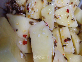 Potato Chunks with Olive Oil and Black Pepper recipe