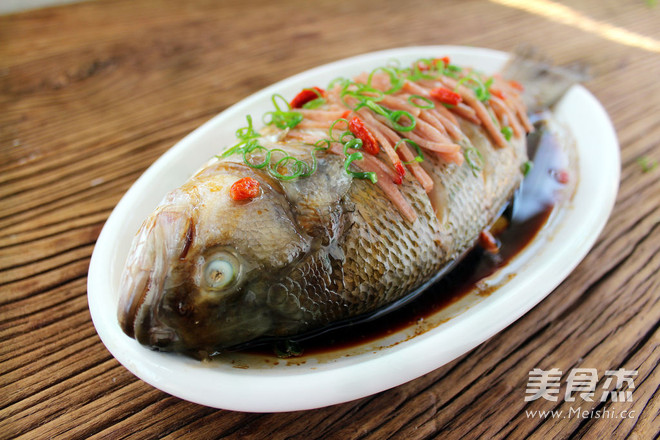 Steamed Sea Bass recipe