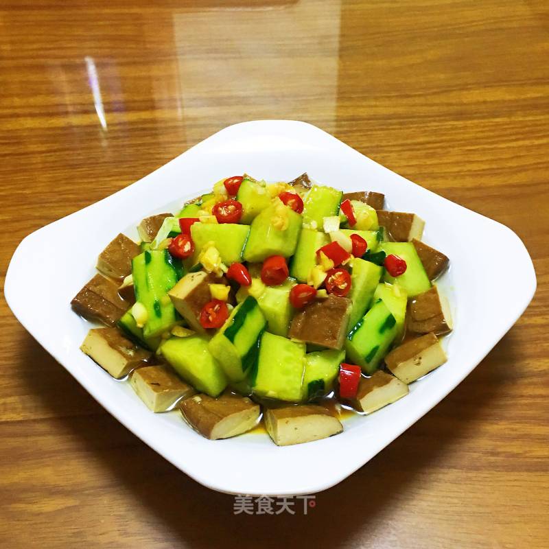 Xiangyou Cucumber Dried Tofu recipe
