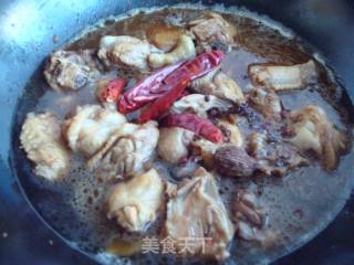 Braised Chicken with Chestnuts and King Pleurotus recipe