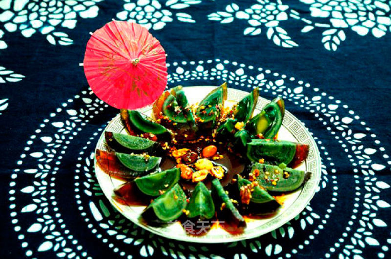 Preserved Egg with Cold Dressing recipe