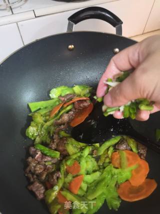 Stir-fried Beef with Bitter Gourd recipe
