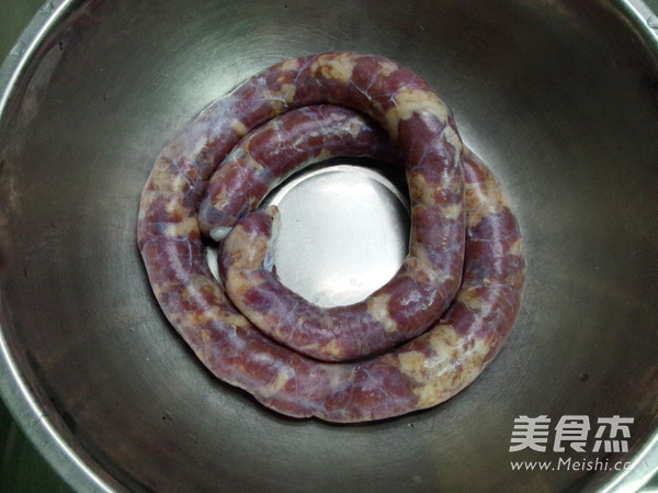 Secret Stuffed Sausage recipe