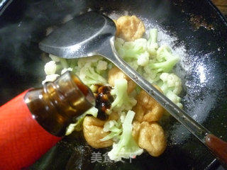 Gluten Cauliflower in Oyster Sauce recipe