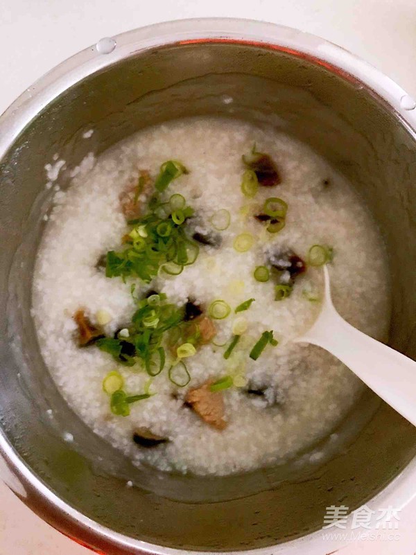 Congee with Preserved Egg and Lean Meat recipe