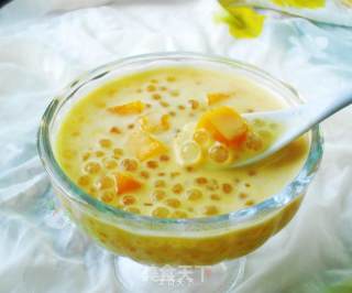 Milk Mango Sago recipe