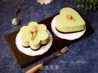 Sakura Matcha Mousse recipe