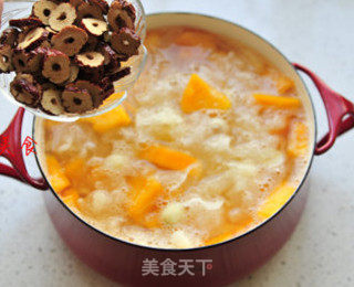 Master The Five Points of White Fungus and Quickly Simmer The Glue-cook A Pot of Papaya and White Fungus Soup for Beauty and Slimming recipe