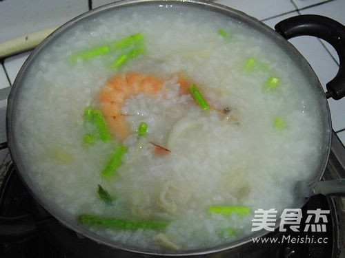 Asparagus Chicken Congee recipe