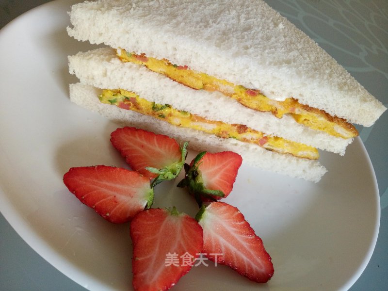 Quick Breakfast, Bread Sandwich recipe