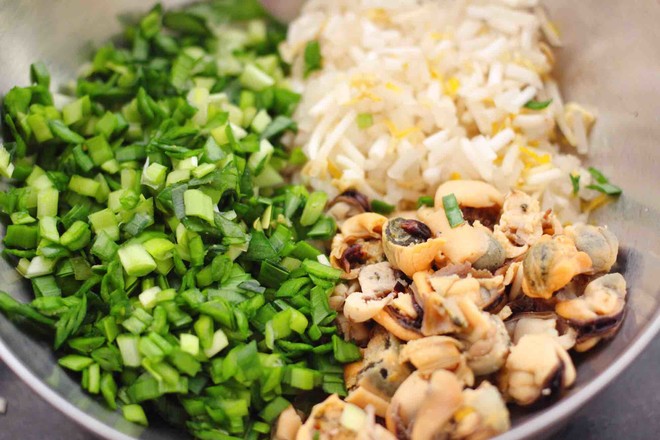 【long Time】leek Seafood Bean Sprout Box recipe