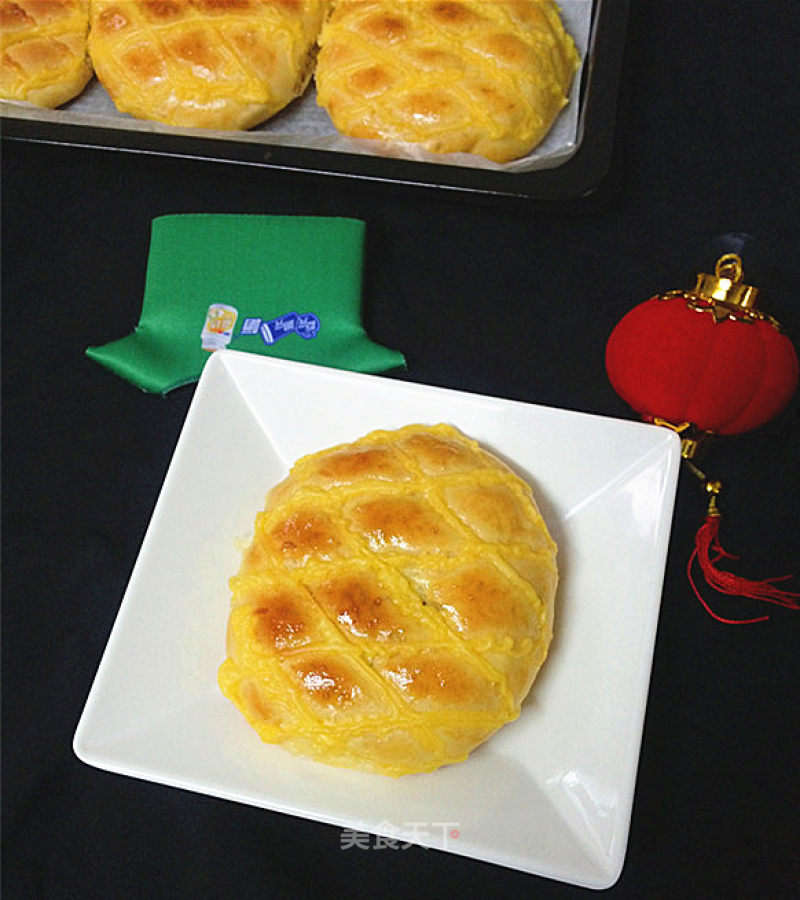 Griddle Bean Paste Buns recipe