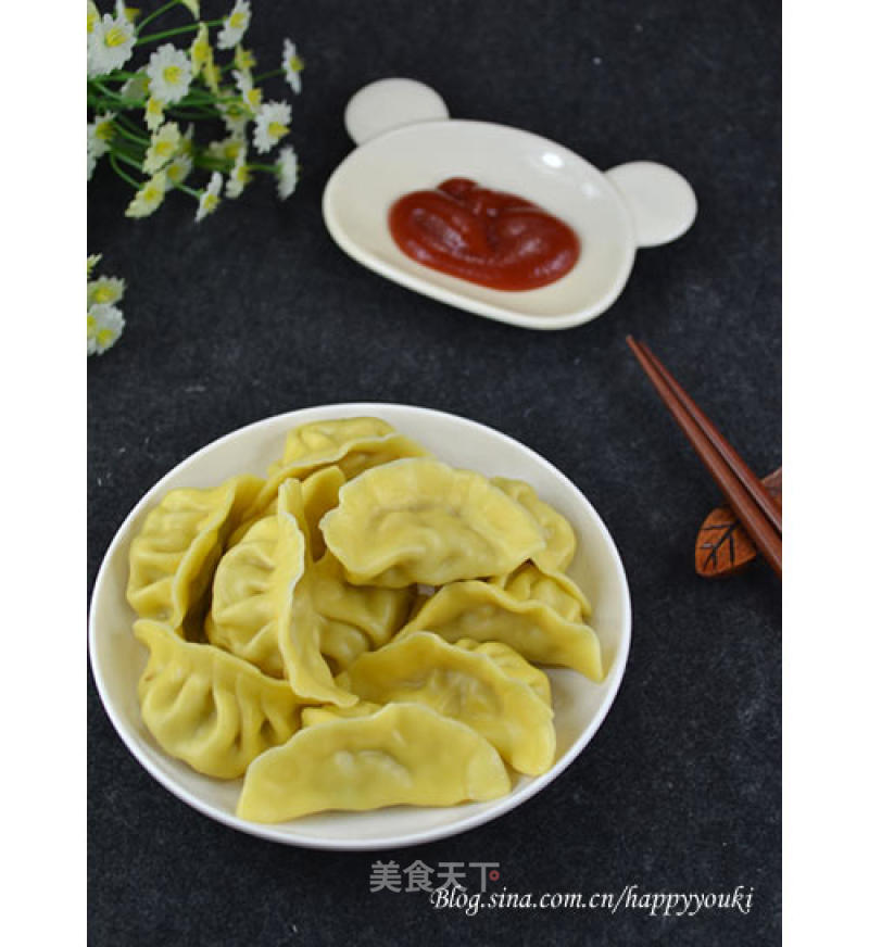 Noodle Press Fancy Pasta-pork Corn Dumplings recipe