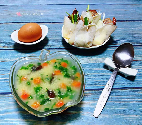 Carrot Millet Congee recipe