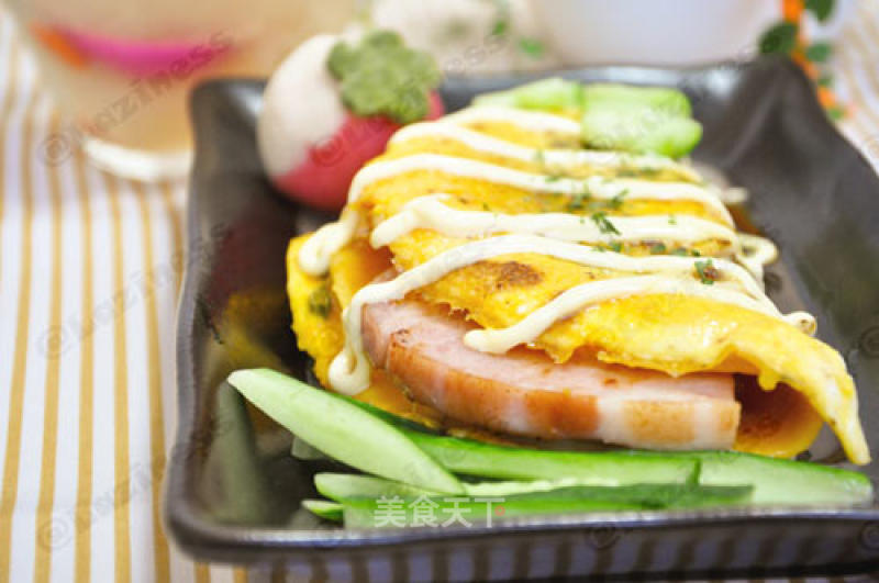 Teriyaki Omelet in One Simple Step to Make Breakfast Omelet Different recipe