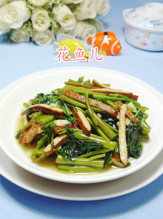 Stir-fried Water Spinach recipe