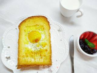 How to Eat Toast ~ Eggs and Cheese Grilled Toast recipe