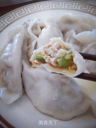 Pork Scallion Dumplings recipe