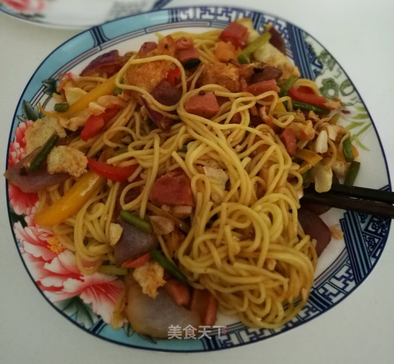 Homemade Fried Noodles recipe